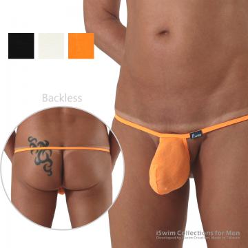 TOP 18 - Rock bulge bcakless string underwear ()