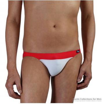Seamless swim bikini in matched color on waist - 0 (thumb)