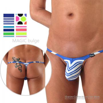 TOP 9 - Magic bulge string swim thong (V-string) (iSwim Fashion)