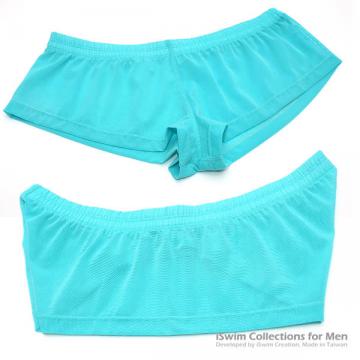 unisex beach shorts - super low rise, bikini net - 3 (thumb)