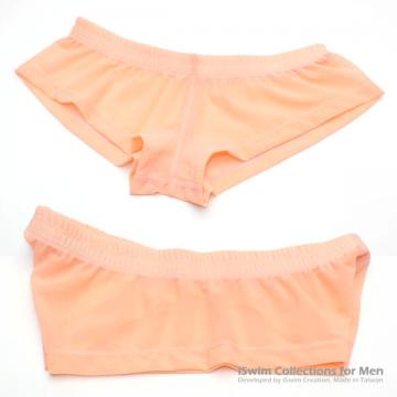 unisex tight shorts - super low rise, bikini net - 5 (thumb)