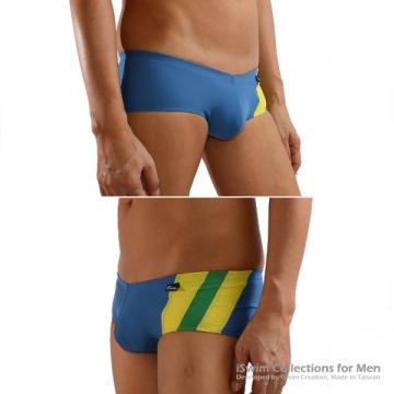 enhance pouch swimming trunks in matched colors - 4 (thumb)