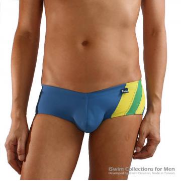 enhance pouch swimming trunks in matched colors - 2 (thumb)