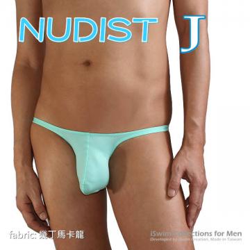 NUDIST J-type bulge pouch bikini briefs