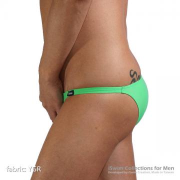Ultra low rise matched color brazilian swimwear rear style - 3 (thumb)