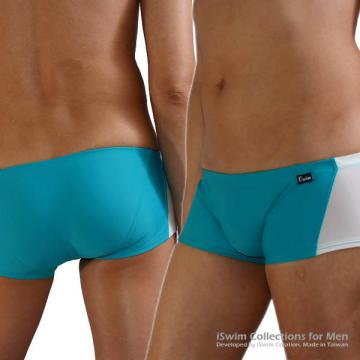 multi pieces designed swim boxers in mtached color type b