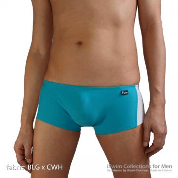multi pieces designed swim boxers in mtached color type b - 8 (thumb)