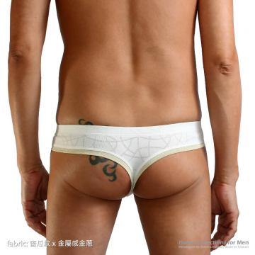 6cm match color thong briefs rear style - 1 (thumb)