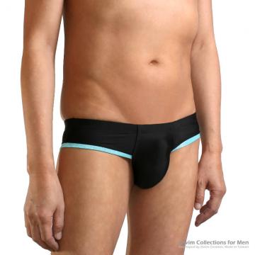 G cup style smooth pouch super low rise wide sides briefs
