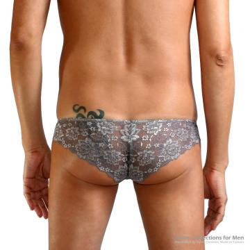 Mens sexy lace bikini underpants (3/4 back) - 7 (thumb)