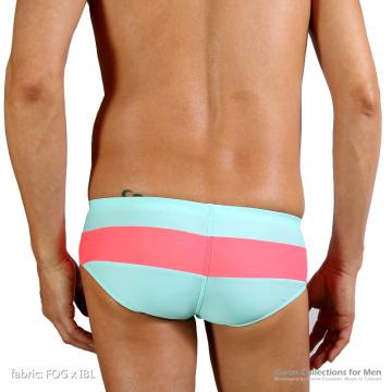 smooth pouch swim trunks in color lines - 6 (thumb)