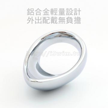 水滴型會陰按摩屌環《鋁合金輕量》50mm(NG品) - 1 (thumb)