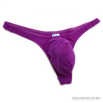 rock pouch thong in ultra-thin TWT fabric - 0 (thumb)
