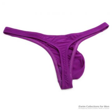 rock pouch thong in ultra-thin TWT fabric - 1 (thumb)