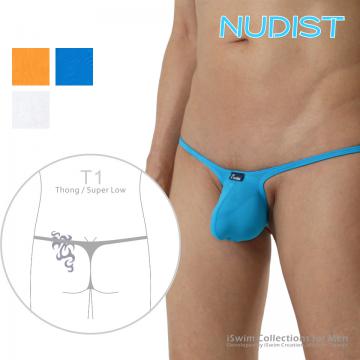 Mini NUDIST bulge string thong - 0 (thumb)