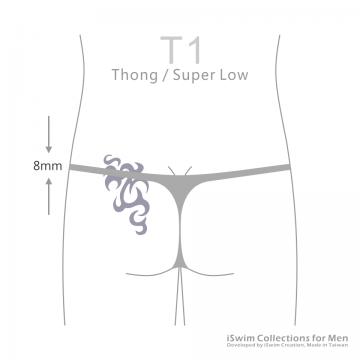 Mini NUDIST bulge string thong - 2 (thumb)