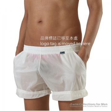 Ex-thin translucent slim shorts w/3 pockets (limited) - 4 (thumb)