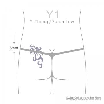 Smooth lifting pouch string thong (Y-back) - 2 (thumb)