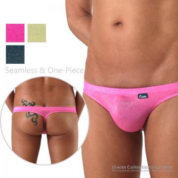 One-piece seamless thong briefs (8mm string T-back) - 0 (thumb)