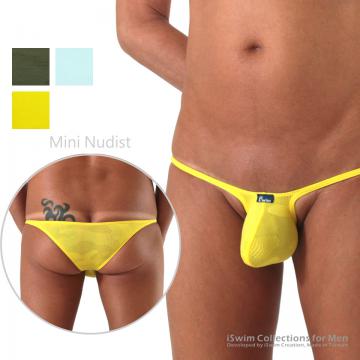 Mini NUDIST bulge string capri brazilian (tanga) - 0 (thumb)
