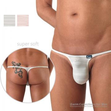 Sexy straight narrow pouch string thong (Y-back) - 0 (thumb)