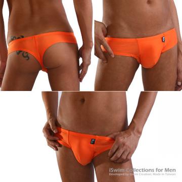 囊袋型男性感丁字泳褲（超低腰，腰幅5.5cm）超性感設計款