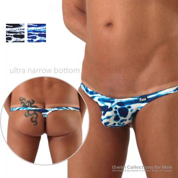 TOP 11 - Flat manaic bulge thong swimwear (Y-back) ()