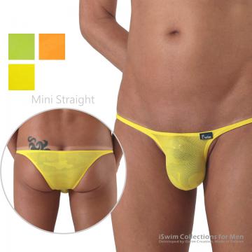 TOP 18 - Straight mini pouch string brazilian bikini (1/2 back) ()