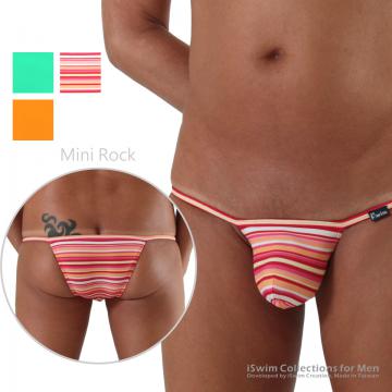 TOP 17 - Rock bulge strings swim bikini (half-back) ()