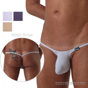 Magic bulge double loop V-string thong - 0 (thumb)