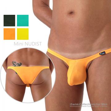 TOP 8 - Mini NUDIST bulge capri brazilian underwear (tanga) ()